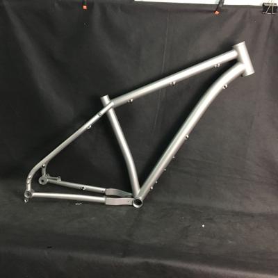 China Light weight newest bike 650b titanium 27.5 plus mtb frame for super boost 157 mm dropout for sale