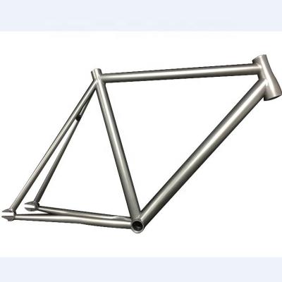 China Lightweight Titanium 700C Fixed Gear Single Speed ​​Bicycle Frame for sale