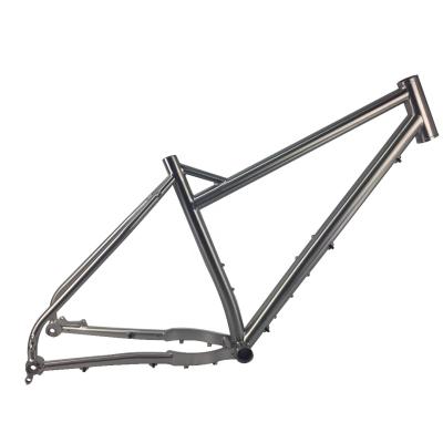 China Titanium Fat Bike Frame Snow Bike Frame Fat Bike Frame With 197mm Rear Spacing for sale