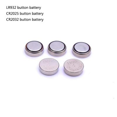 China Toys high capacity lithium battery 3V CR2032 CR2025 LR932 coin button battery for sale