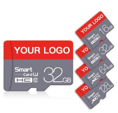 China Logo promotion gift mini brand 1gb 2gb 4gb 8gb 16gb 32gb 64gb tf mini plastic card San disk sd memory card sd card memory for sale