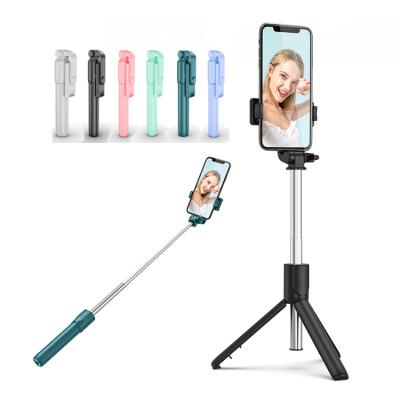 China Mini Portable Folding Hot Selling Selfie Stick Selfie Stick Tripod Selfie Stick 360 Wireless Rotation for sale