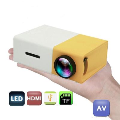 China Pro LED Mini HOT Beam LCD Mobile Projector 1080P Full HD YG300 Digital Supported USB AV TF PS4 Portable Home Media Player for sale