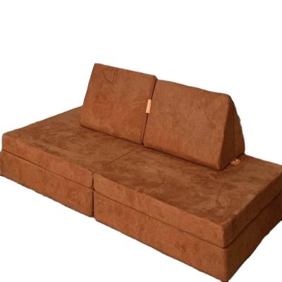 China Contemporary Promotional Waterproof Cover Children's Play Sofa Foam Sofa Game Sofa Set Kid's Play Couch For Home for sale