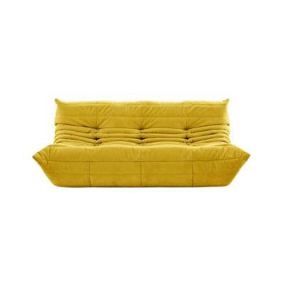 China New Design Removable Cover Living Room Sofa Lounge Togo Sofa 3 Seater for sale