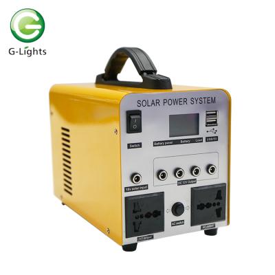 China Hot Sale Energy Saving Household Electricity Generating Lighting System Solar Power System en venta