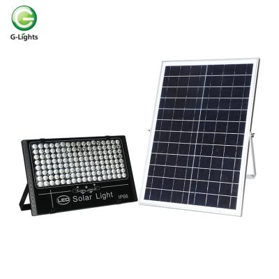 China High brightest remote control time control waterproof outdoor 50w 70w 80w 90w 100w 150w led solar flood light en venta