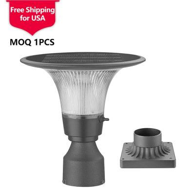 Cina Us Stock Courtyard Lighting Decoration Outdoor Waterproof Ip65 Led Solar Pillar Light in vendita