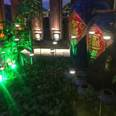 Cina Hot Sale Creative Design Outdoor Decoration Landscape Color Changing LED Plastic Fiber Optic Lights in vendita