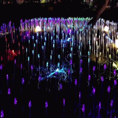 China Good quality new style Garden decorative outdoor fiber optic lighting à venda