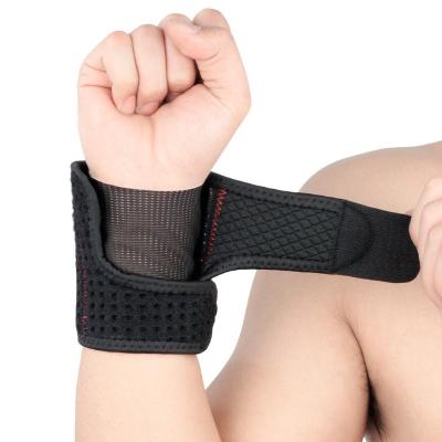 China Hot Sale Breathable Gym Sports Adjustable Strength Training Weightlifting Protector Wrist Support Neoprene Breathable Wrist Brace for sale