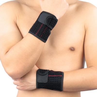 China Men's and Women's Gym Breathable Wholesale Sports Weightlifting Wristband Fitness Powerlifting Adjustable Wrist Brace Support for sale