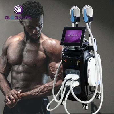 China Weight Loss Muscle Stimulator EMS 12Tesla High Intensity Electric Muscle Sculpt Buttocks Lifting Building Abdomen Shaping Body Slimming Machine for sale