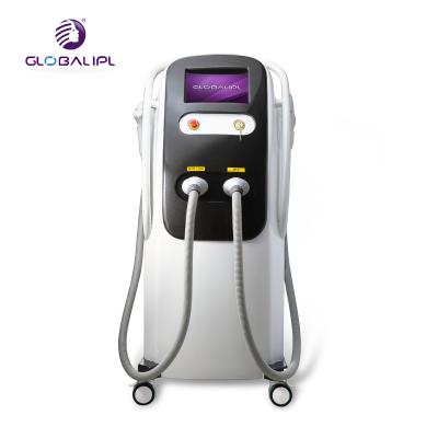 China Weight Loss 2 In 1 Multifunction IPL SHR Hair Removal Machine /808 nm Diode Laser Machine for sale