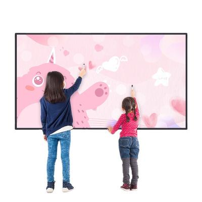 China Riotouch 65inch Touch Screen Nano Panel Flat Panel PCAP Optical Handwriting Touch Bonding Interactive Board for Conference Education and Collaboration for sale