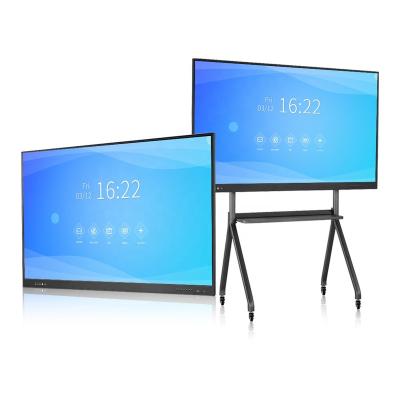 China Education.Training.Office new design 4k show 65 75 86 inch pens/finger touch interactive whiteboard for smart classroom and office for sale