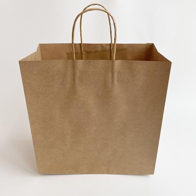 China New Logo Hot Foiled Stamping Black Matt Kraft Paper Bag With Gold Disposable Cotton Rope Handles for sale