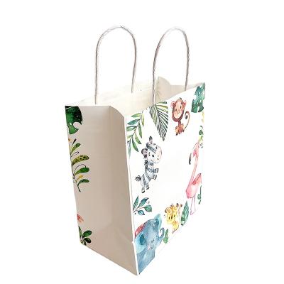 China Cheap Disposable Plain Paper Kraft Paper Suit Wedding Gift Bags Personal Wedding Shopping Bags With Logo Customized for sale