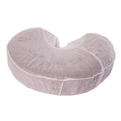 China Dustproof Disposable Polypropylene Face Rest Cover for Massage Bed Face Hole Cradle Pillow for sale