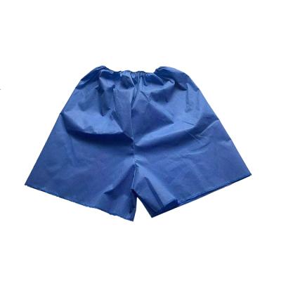 China Abbreviation of men's boxer pp dustproof nonwoven men's disposable underwear spa for sale