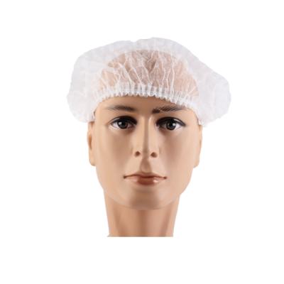 China Dustproof Breathable Dustproof Disposable Medical Head Cover Blue Color for sale