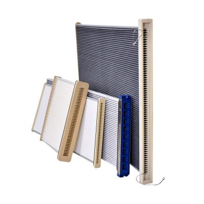 China Chemical Resistance Sintered Flat Panel Dust Filter Media Galvanized Frame for sale