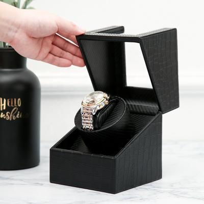 China Wholesale Automatic Modern Leather Watch Packaging Watch Storage Display Box With Electronics for sale