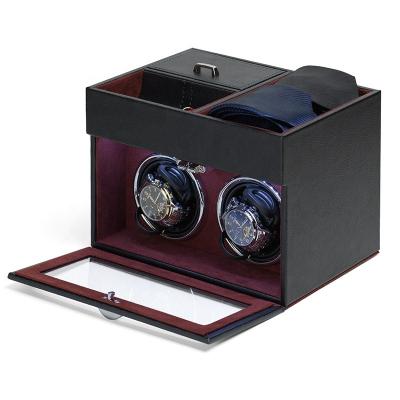 China Factory New Orbit 2 Gyro Watch Winder Automatic Watch Box Watch Box Watch Winder Luxury Home Wholesale Luxury Safe Case Cabinet for sale