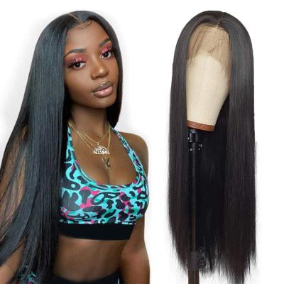 China Silky Straight Brazilian 4*4 Lace Front Wigs Wholesaler Wave 100% Human Hair And Blonde Hair Wigs For Women for sale