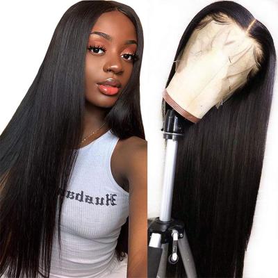 China Cheap Seller Brazilian Straight 100% Human Hair 12A 20inch 30 Straight Unprocessed Wig For Black Women for sale