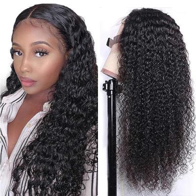 China Hot Selling Water Wave New Arrival Virgin Lace Cuticle Aligned Hair Pre Plucked Wig for sale