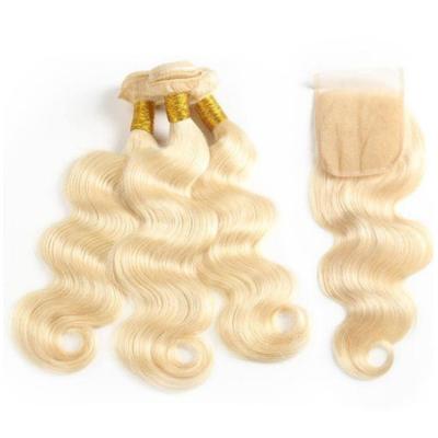 China Wholesale Body Wave Brazilian 613 Grade 9a Cheap 40 Inch 100% Curly Body Weave Hair Extension Unprocessed Bundle For Black Women for sale