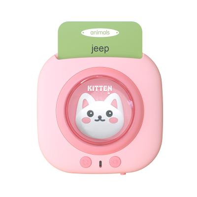 China Amazon Soft Hot Sale Speaking Chinese English Baby Toy Gift Audible Flash Card Reader Early Educational Learning Word for sale