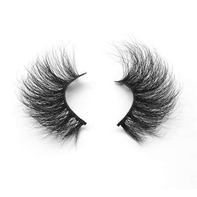 China Thick Natural False Eyelash Deep Dial True 5d Mink Lashes Soft Extension for sale