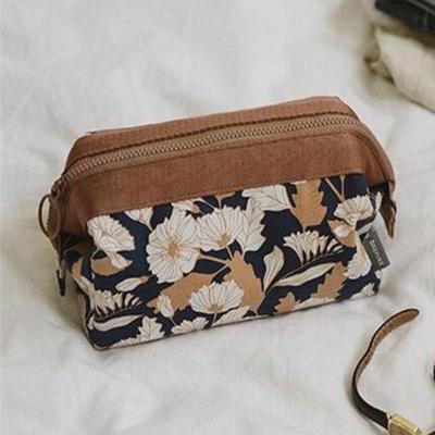 China Multifunctional Portable Travel Makeup Bag Toiletry Cosmetic Bag Printing Organizer Storage Bag for sale