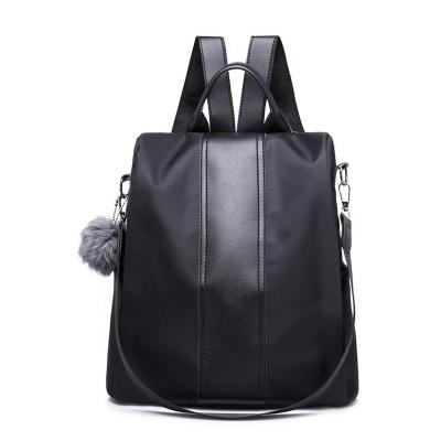 China Waterproof Women Backpack Purse Backpack Waterproof Nylon Anti-theft Shoulder Bags 2 Way Backpack Purse Convertible Schoolbags for sale