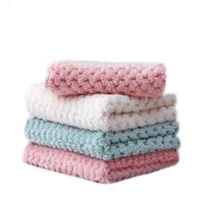 China Kitchen Dishcloth Double-Sided Viable Degreasing Towel and Absorbent Cleaning Towel Housework for sale