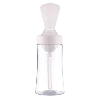 China Viable Creative Cooking Type Oil Brush Bottle Silicone Oil Brush Oil Bottle Kitchen Press Bottle for sale