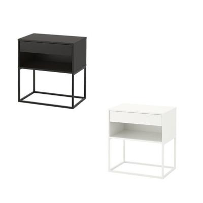 China Modern durable china metal bedside table nightstand bedroom funiture new 2019 for sale