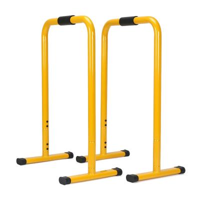 China Steel Tube Muscle Up Forming New Solid Wood Parallettes Lift Up The Bar for sale