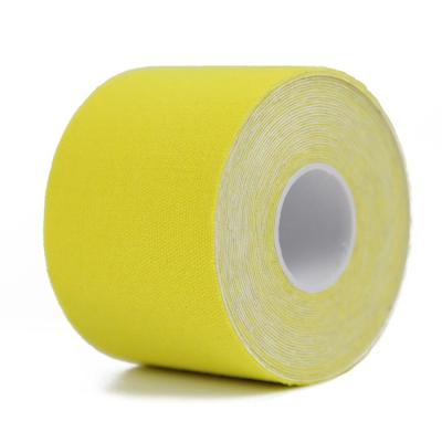 China Polyester & Athletic Cotton Fitness Custom Sports Elastic Pre Cut Kinesiology Tape for sale