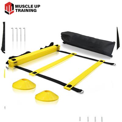 China PP+Nylon Strap Muscle Up Training Durable Agility Training Gear Agility Ladder for sale