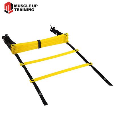 China PP+Nylon Tie Up Hot Selling Training Equipment Speed ​​Ladder Agility Ladder Set for sale