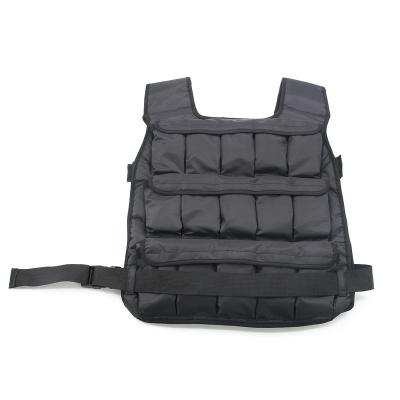 China Black Polyester+Sand 10KG Outdoor Working Sandbags Heavy Weight For Man Adjustable Fitness Vest for sale