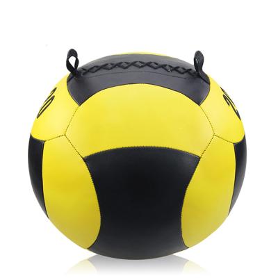 China Full leather fitness exercise environmental protection PU medicine wall soft ball for sale for sale