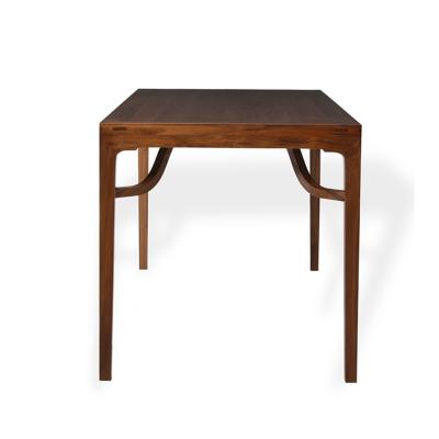 China (Other) Calligraphy Office Tea Table Living Room Black Walnut Furniture Square Adjustable Rectangular Paint Wood Table for sale