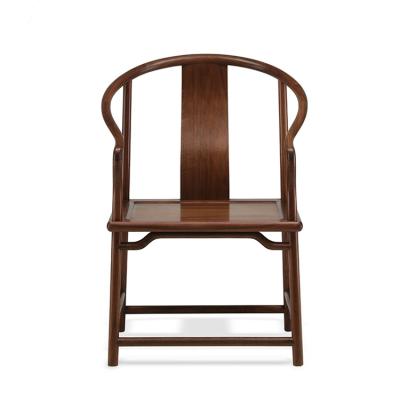 China (Other)Retro Style Adjustable Handmade Simple Walnut Wood Dining Chair Chinese Wood Classic Office Chair for sale