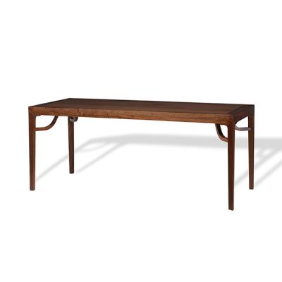 China Square Wooden Table Rectangular Wooden Dining Tea Table (The Other) Adjustable Chinese Straight Leg for sale