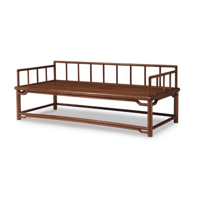 China New Features New Tenon Frame And Tenon Frame Furniture Black Walnut Luxury Solid Wood Wood Furniture Chinese Arhat Bed for sale