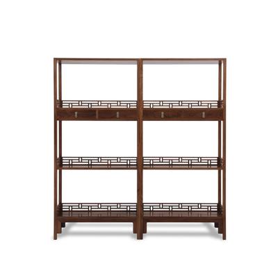 China Home Luxury Wooden Bookcase (The Other) Adjustable Traditional Practical Multifunctional Wine Cabinet Craft for sale